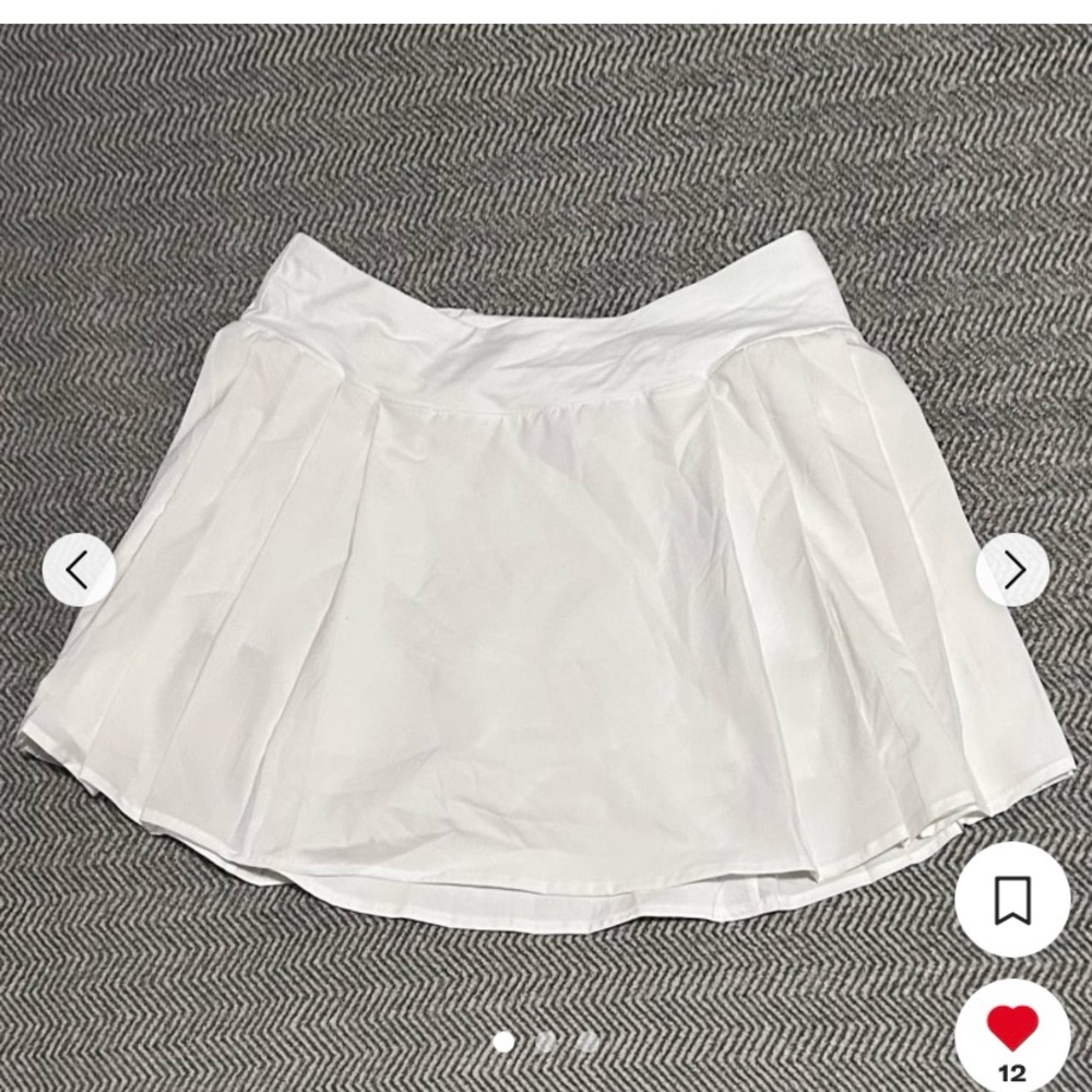 lululemon athletica White Mini Skirt